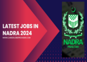 Latest Jobs In NADRA 2024